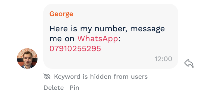 Blocked Conversation